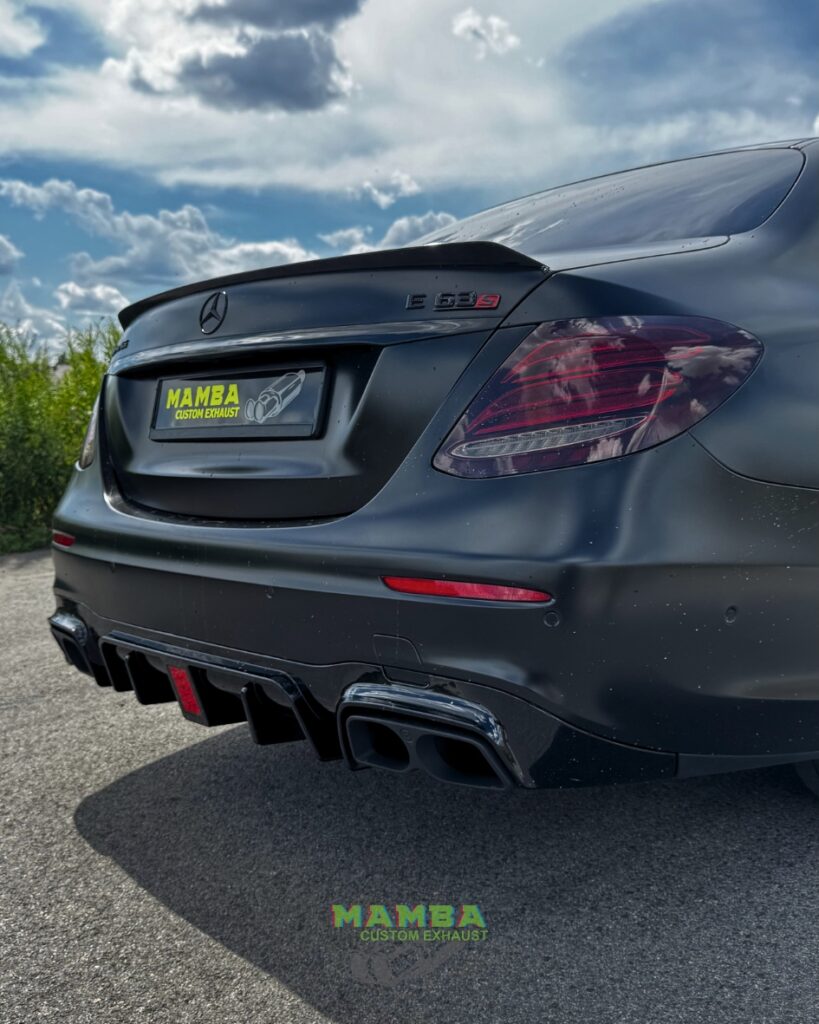 catback wydech sportowy Mercedes CLS 63 AMG W219