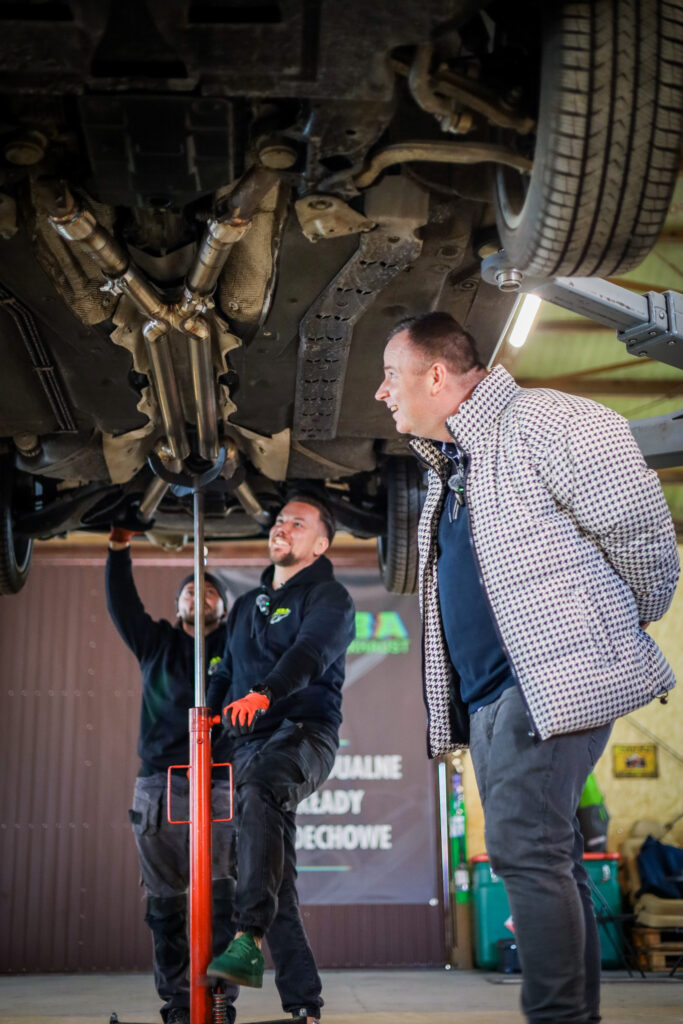 tytanowy układ wydechowy passat w8